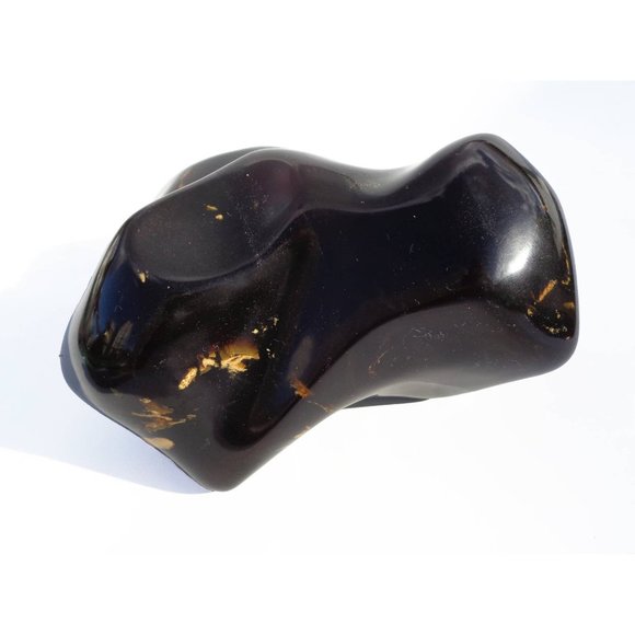 100% Real Amber, Natural Sumatra Amber, Polished Amber Fossilized Stone, 780 gr - Picture 9 of 9